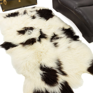 Spotted Quad Icelandic Rug Sheepskin