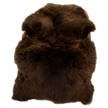 Large Thick Dense Brown Sheepskin