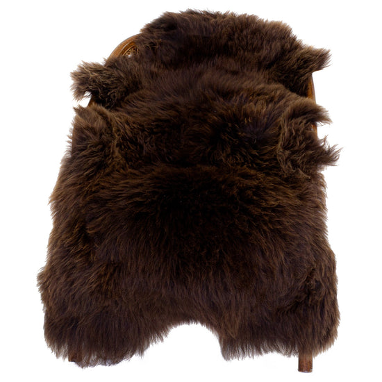 Thick Cushy Brown Sheepskin