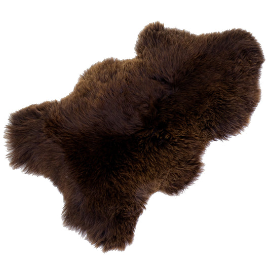 Thick Cushy Brown Sheepskin