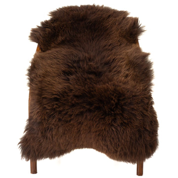 Thick Cushy Brown Sheepskin