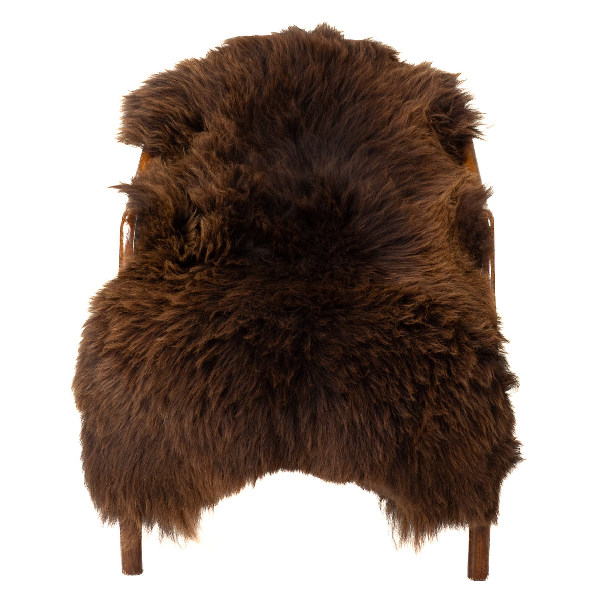 Thick Cushy Brown Sheepskin