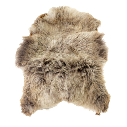 Thick Cushy Dark Mottled Sheepskin