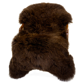 Thick Dense Cushy Brown Sheepskin