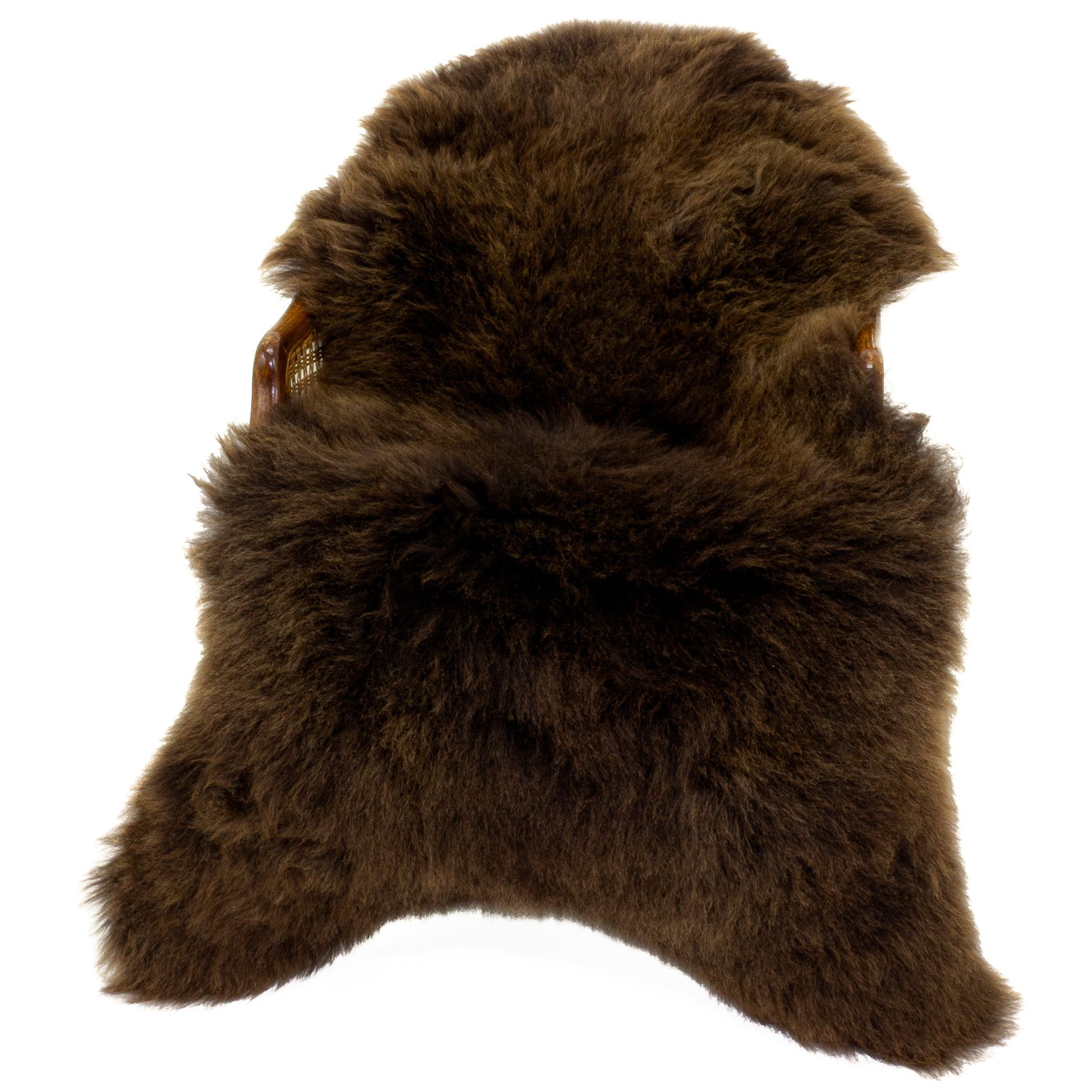 Large Thick Dense Cushy Brown Sheepskin