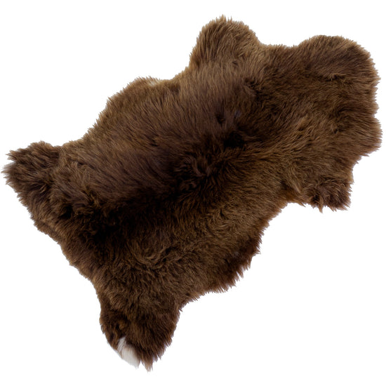 Thick Cushy Light Brown Sheepskin