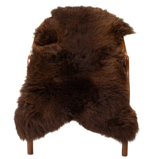 Thick Cushy Light Brown Sheepskin