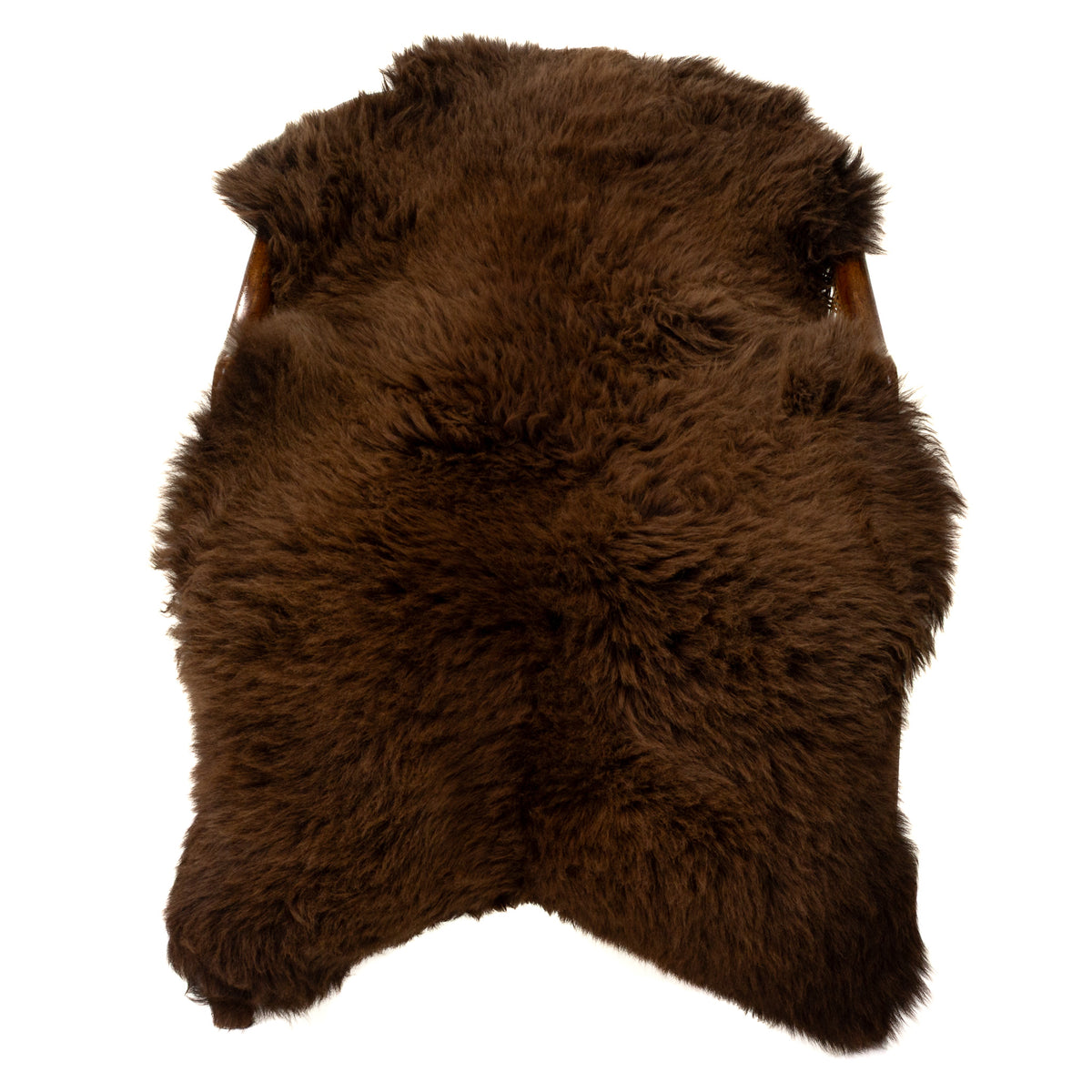 Thick Cushy Light Brown Sheepskin