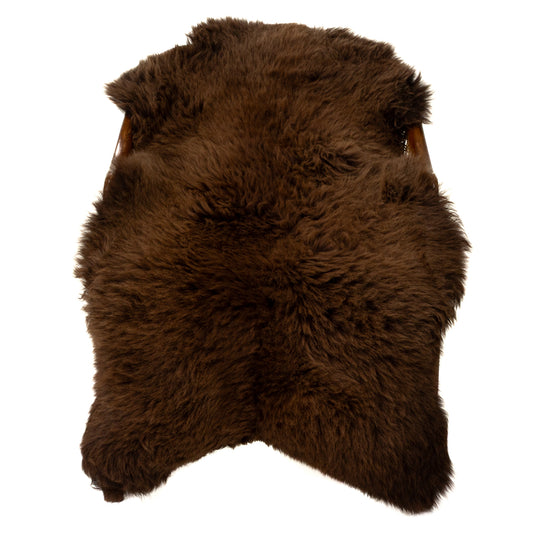 Thick Cushy Light Brown Sheepskin