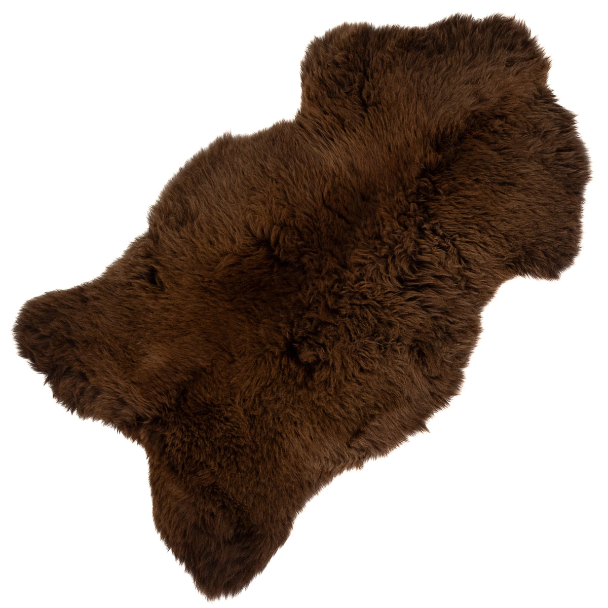 Thick Cushy Light Brown Sheepskin Rug
