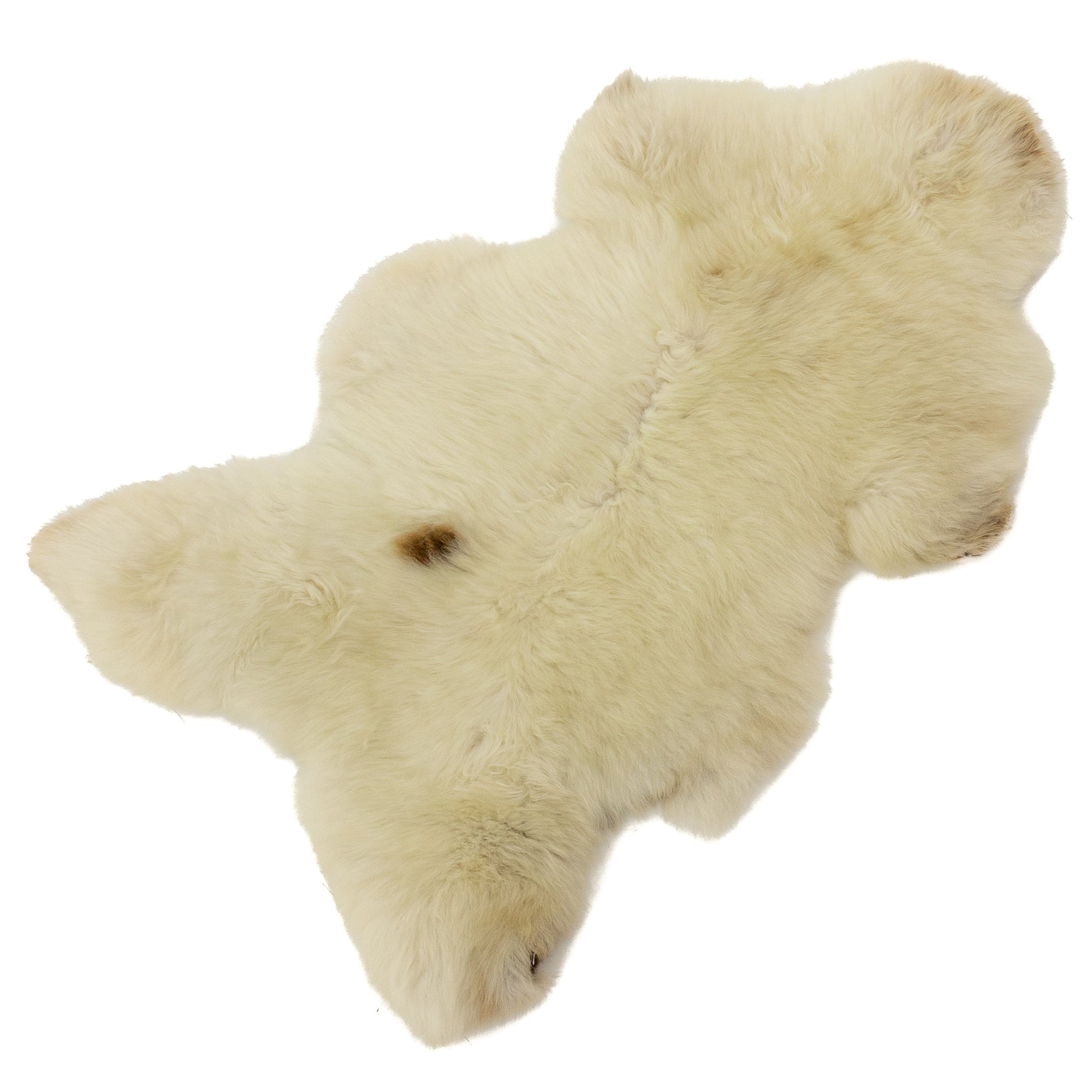 Thick Cushy Light Mottled w Dot Sheepskin