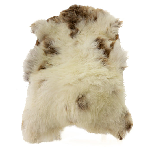 Thick Cushy Light Mottled Sheepskin