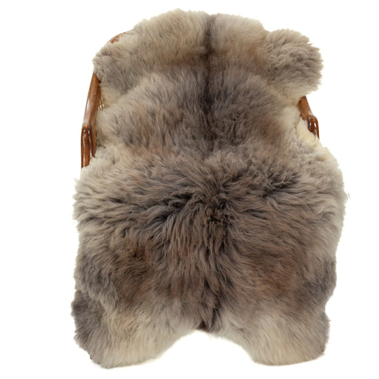 Thick Cushy Mixed Gray Swedish Sheepskin