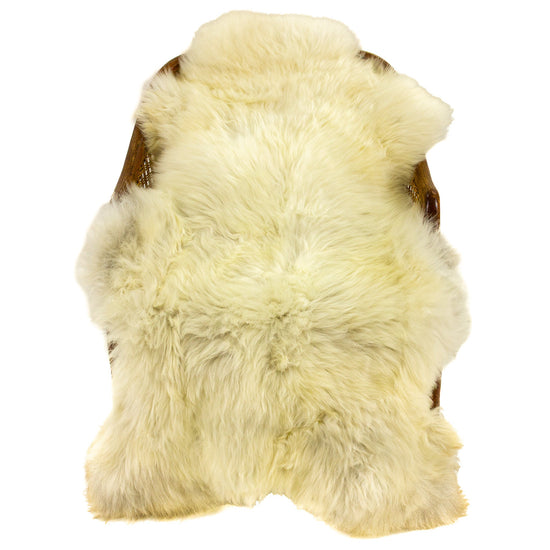 Thick Cushy Short Wool Light Mottled Sheepskin