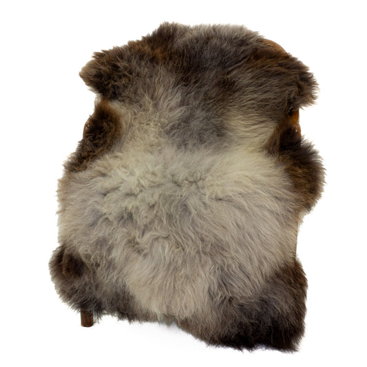 Thick Cushy Silver to Dark Sheepskin