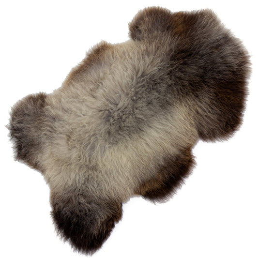 Thick Cushy Silver to Dark Sheepskin