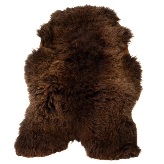 Large Thick Cushy Brown Sheepskin
