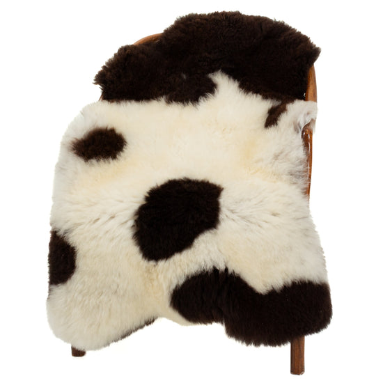 Thick Short Soft Wool Dark Spot Swedish Sheepskin