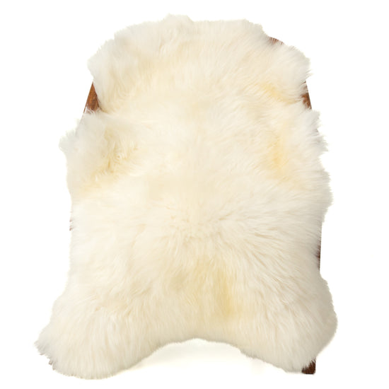 Thick Silvery White Sheepskin
