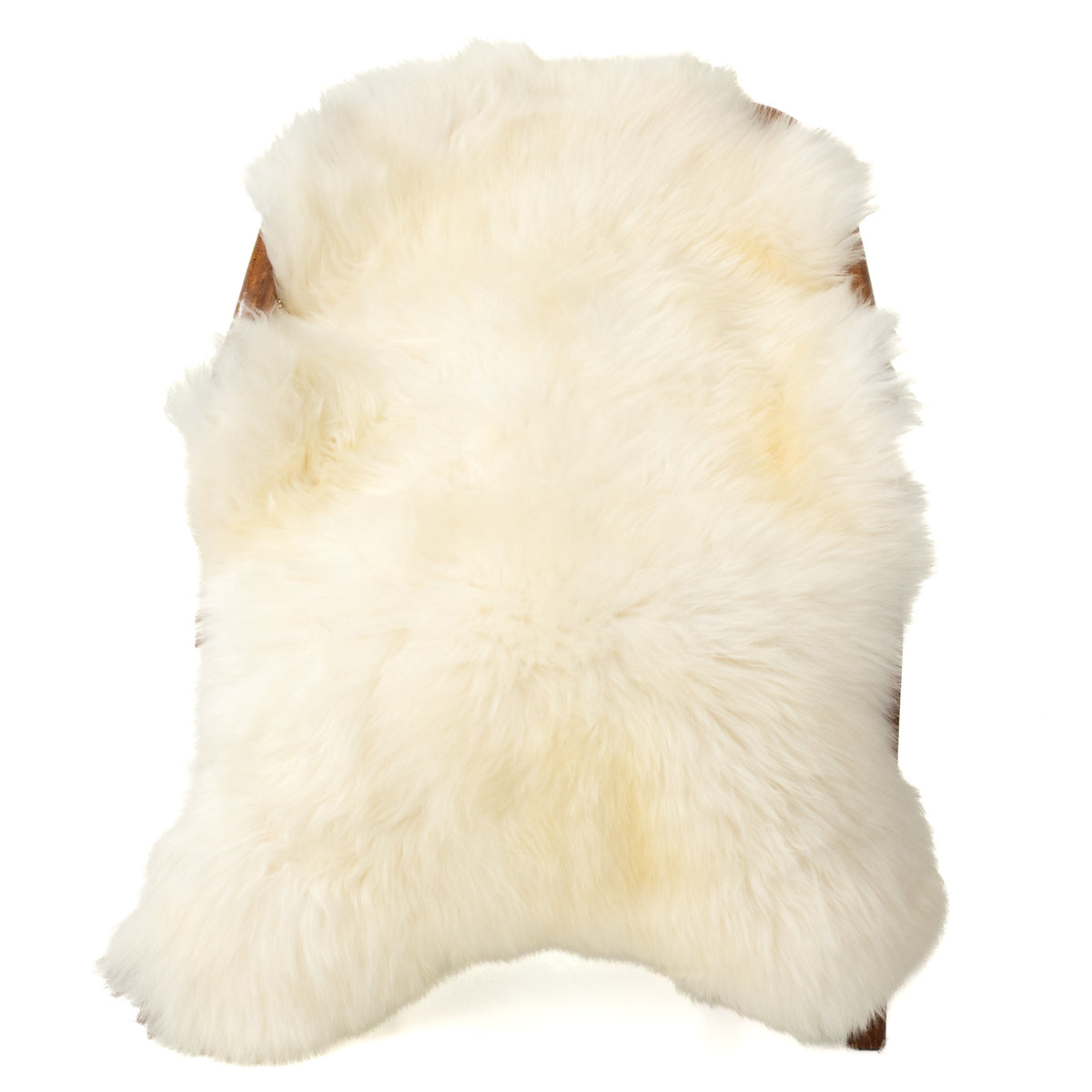 Thick Silvery White Sheepskin
