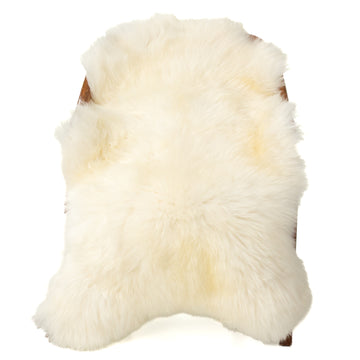Thick Silvery White Sheepskin