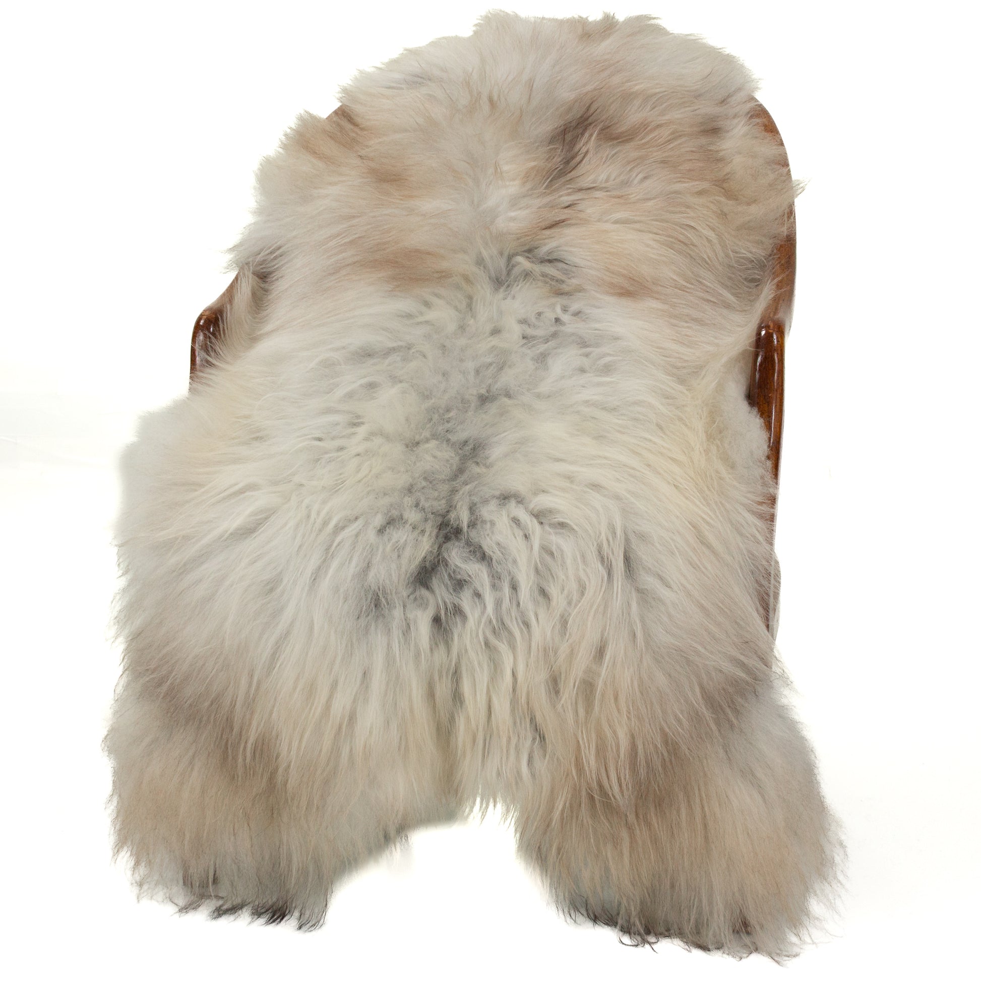 White Light Gray Icelandic Sheepskin