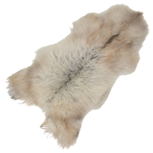 White Light Gray Icelandic Sheepskin Rug