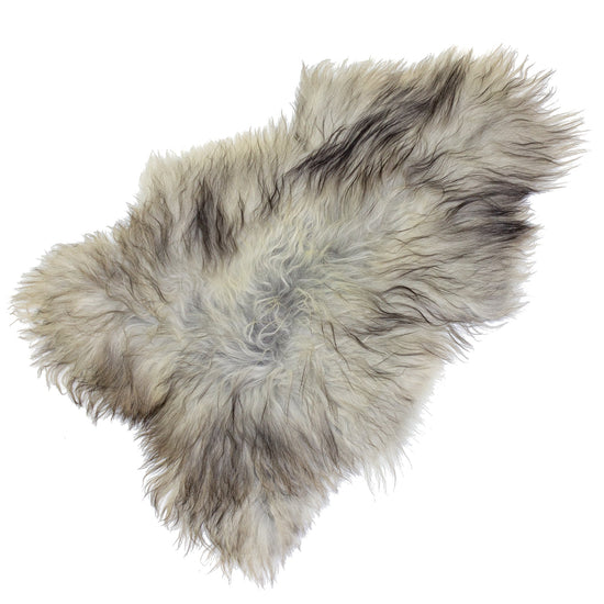 Wide Natural Gray Icelandic Sheepskin