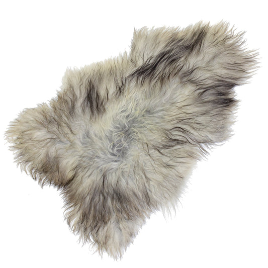 Wide Natural Gray Icelandic Sheepskin